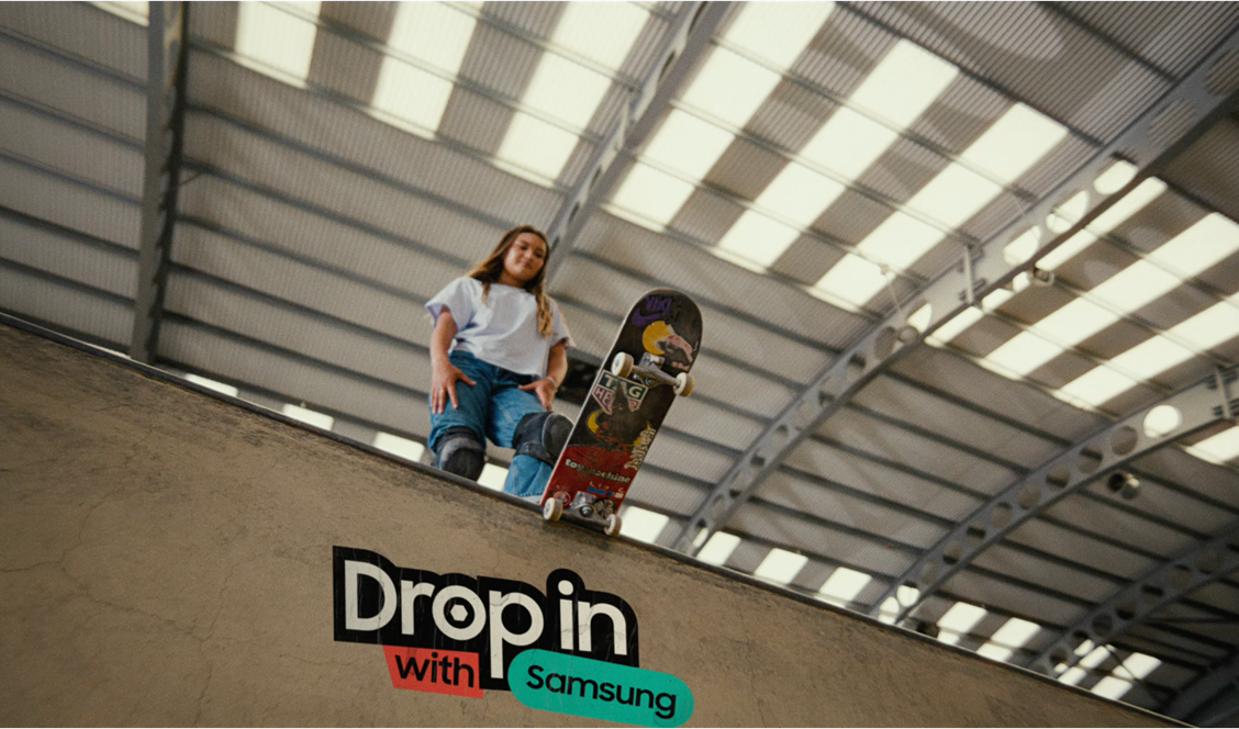 Drop in with Samsung