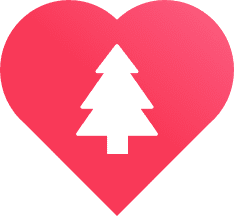 Tree/heart icon
